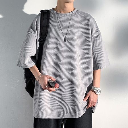 Men's Loose Large Size Short Sleeve T-Shirt